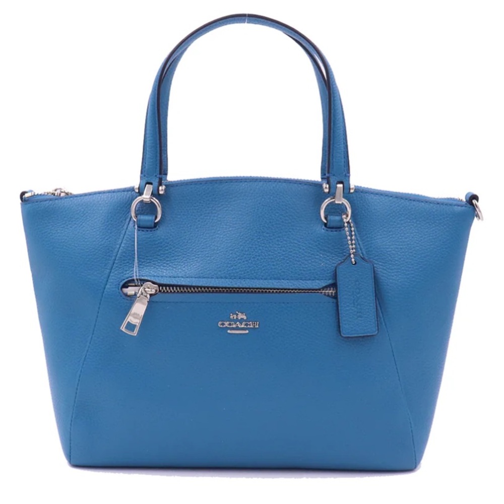 COACH New York Prairie Satchel Cobalt Blue